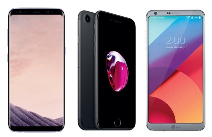 GALAXY S8, İPHONE 7 VE LG G6 KARŞI KARŞIYA!