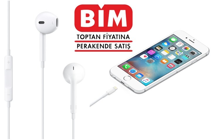 indirimle iphone usb kablosu ve earpods