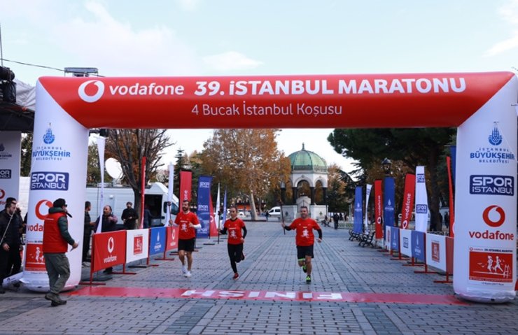 VODAFONE 39. İSTANBUL MARATONU GERÇEKLEŞTİ