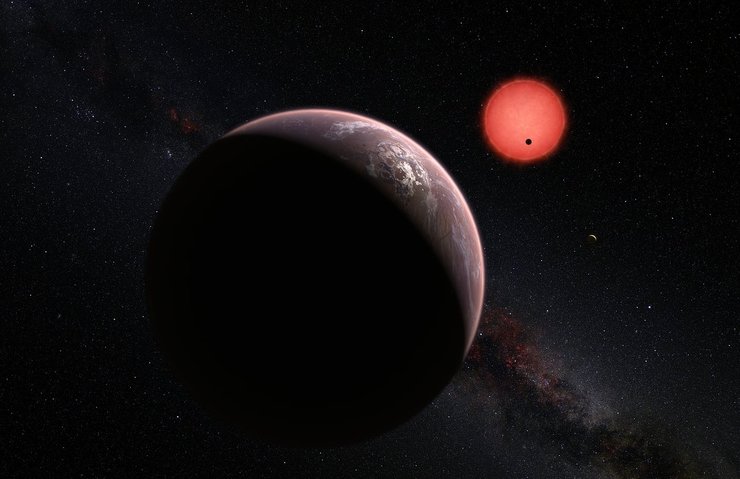 7 GEZEGENLİ SİSTEM TRAPPIST-1’İN İLK FOTOĞRAFI YAYINLANDI