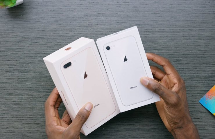 iphone 8 ve iphone 8 plus kutudan