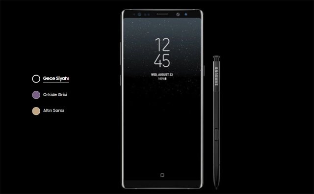 samsung galaxy note 8 incelemesi
