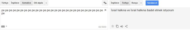 Google Translate Ten Dikkat Ceken Israil Cevirisi Haberler Teknokulis